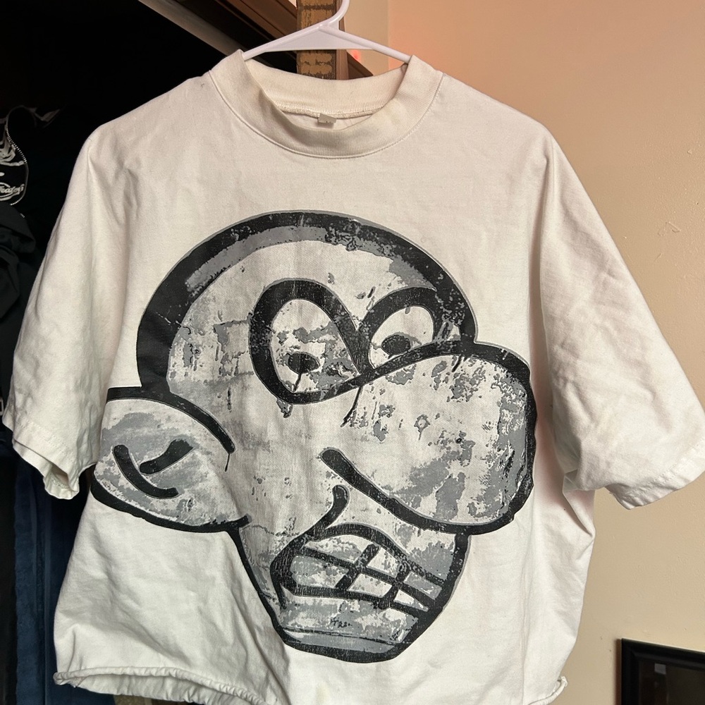 White Graphic Men's Shirt
